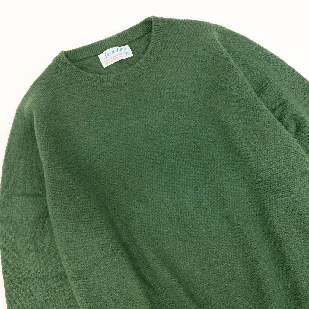 5L22【美品】 BALLANTYNE バランタイン クルーネックセーター ニット