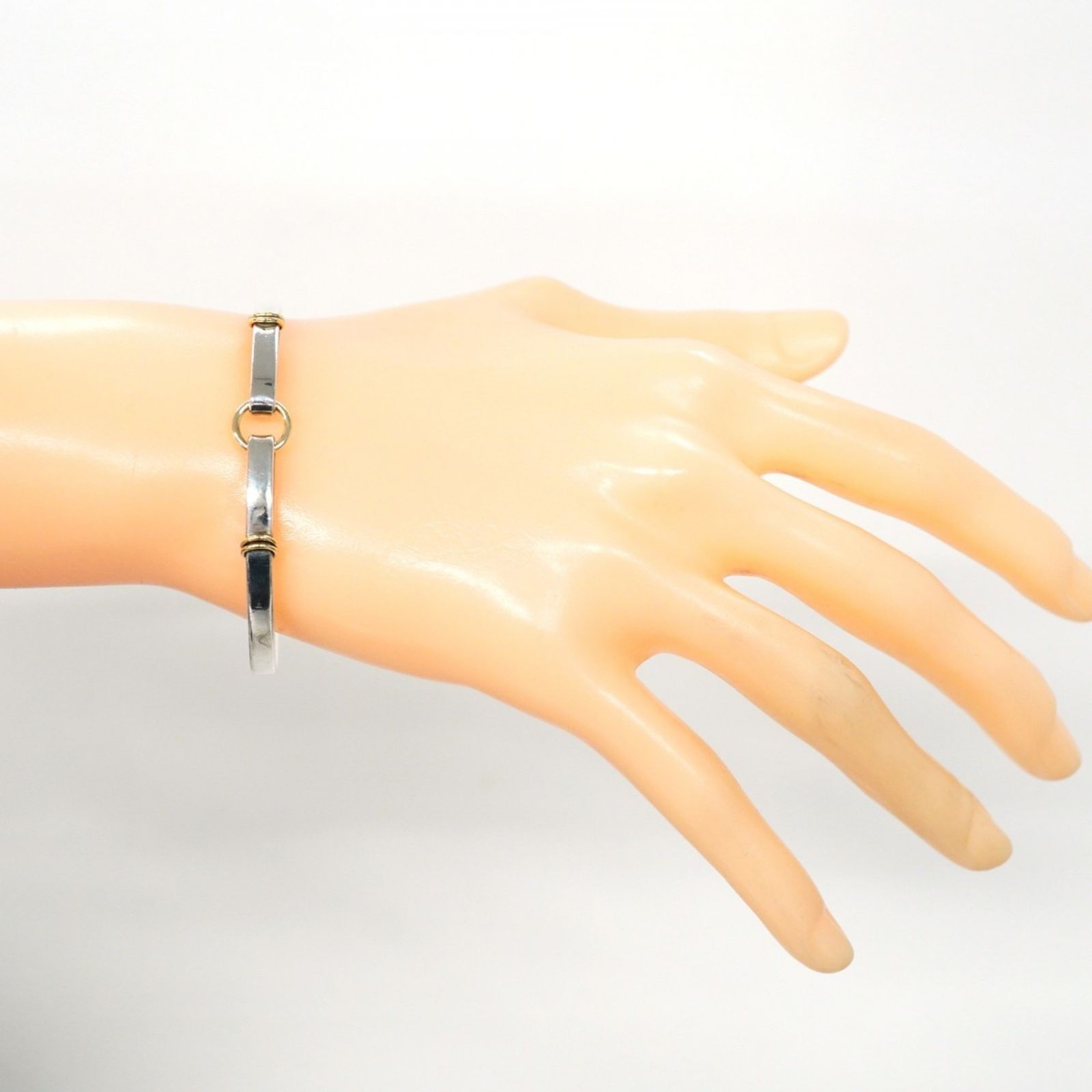 ティファニー(Tiffany) ティファニー バングル フック&アイ 18KYG