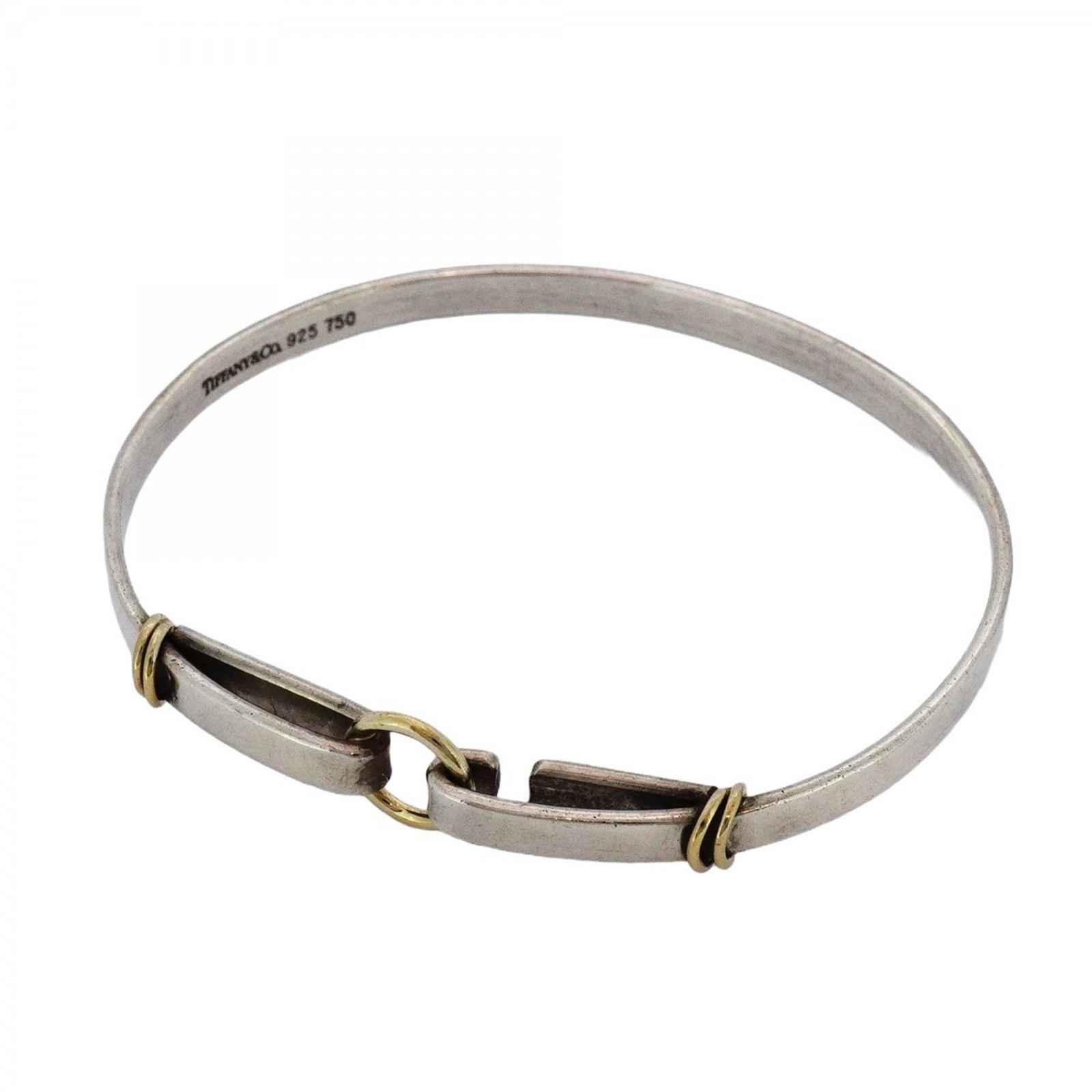 ティファニー(Tiffany) ティファニー バングル フック&アイ 18KYG
