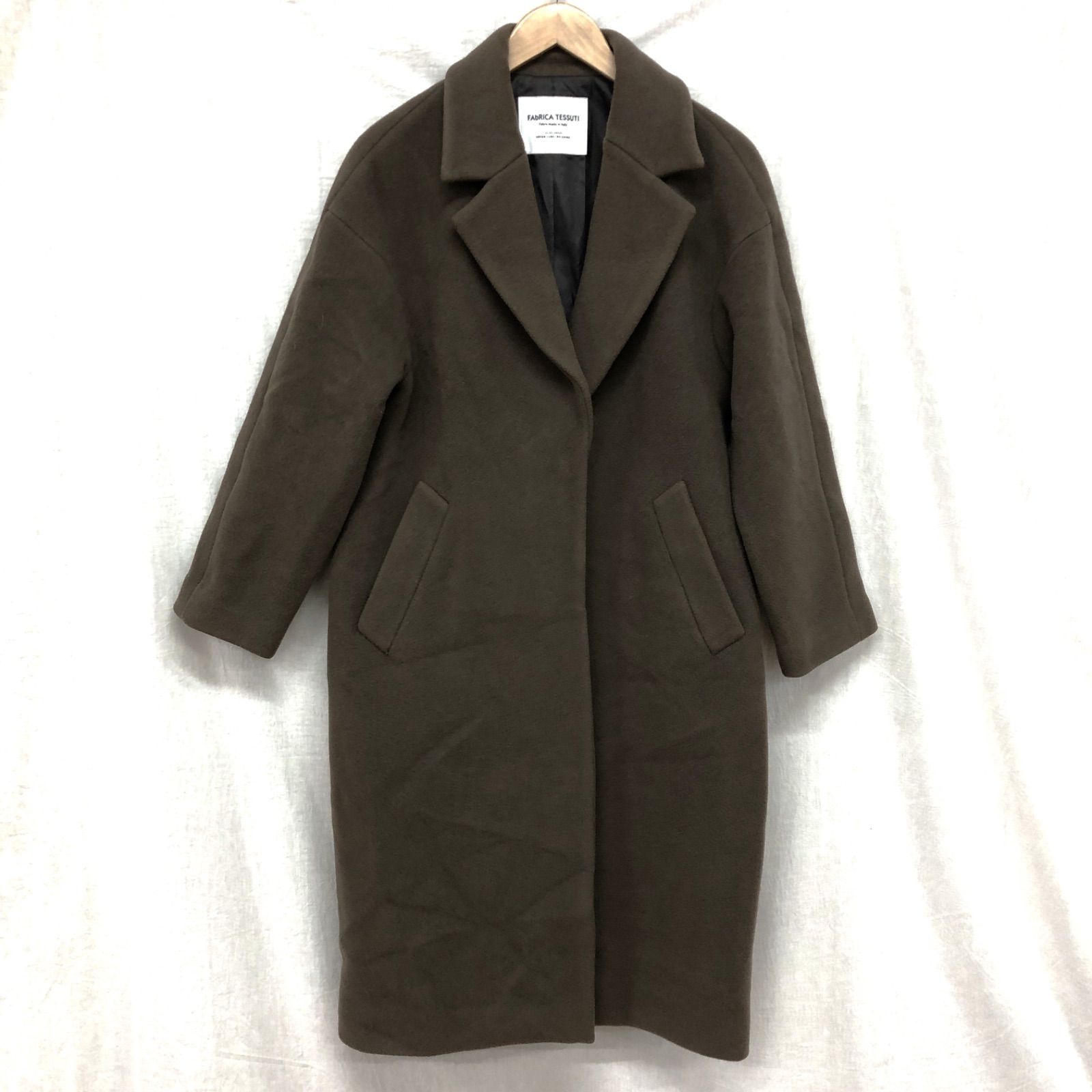 グリーンレーベルリラクシング 20AW FAbRICA TESSUTI ロングチェスター 