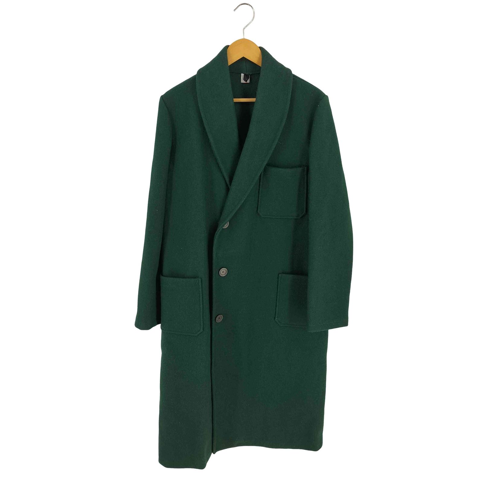 ユーズドフルギ USED古着 ブルガリア軍 ショールカラー チェスター