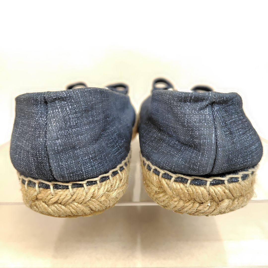 美品 Salvatore Ferragamo フェラガモ フラットシューズ 5M