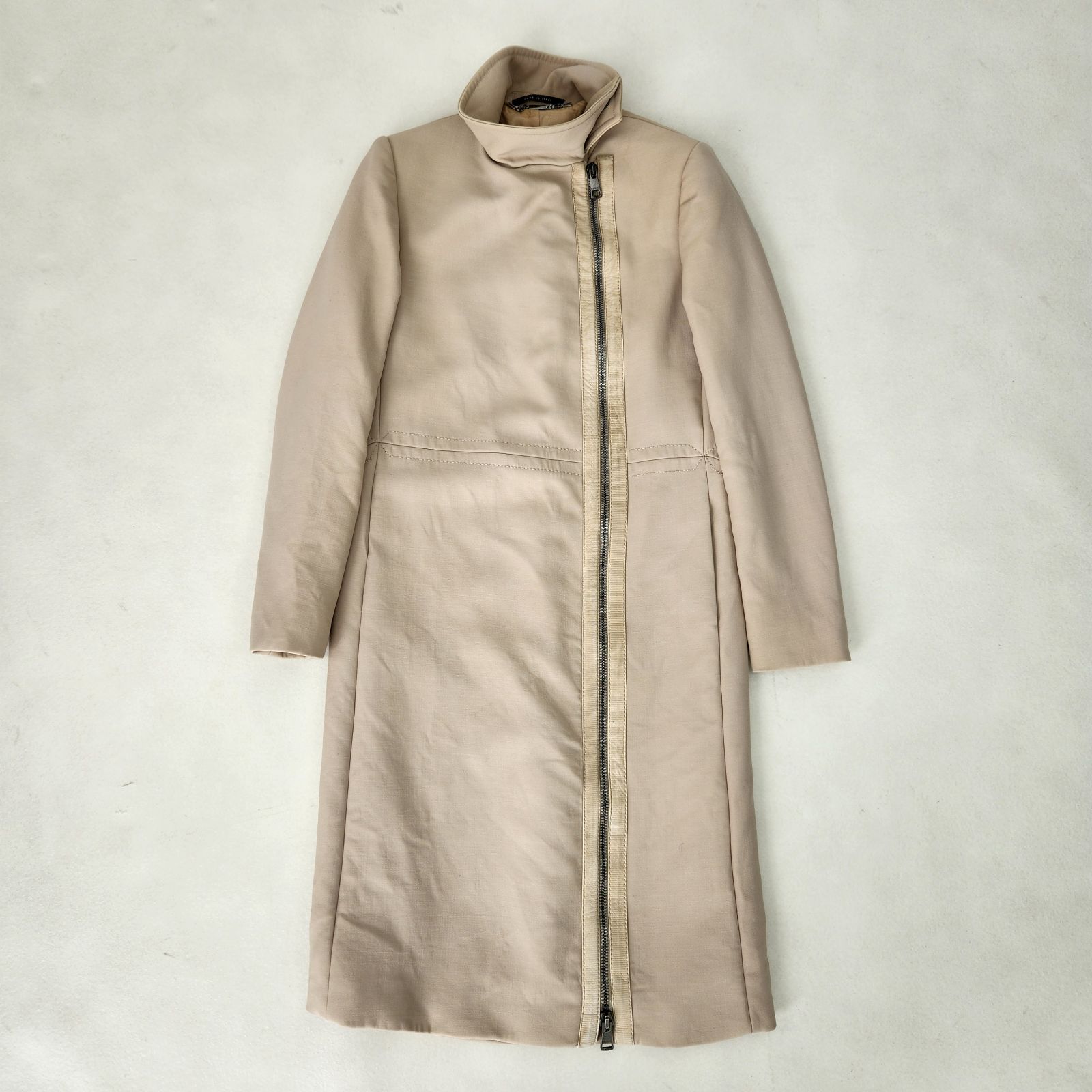 グッチ ロングコート ライダース トムフォード期 38 M L相当 GUCCI