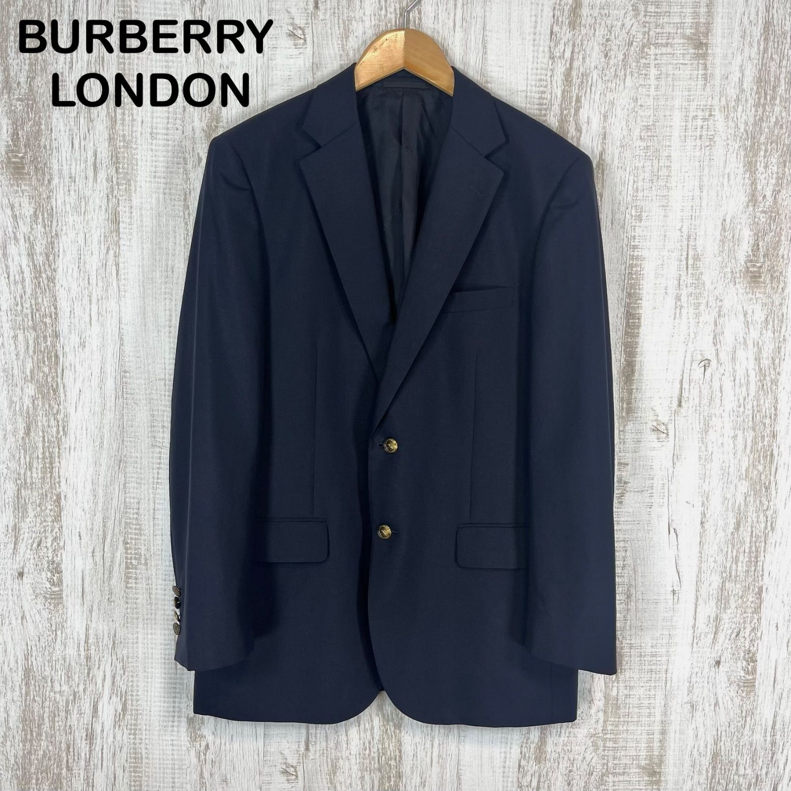 BURBERRY LONDON バーバリーロンドン 金ボタン ウール モヘヤ