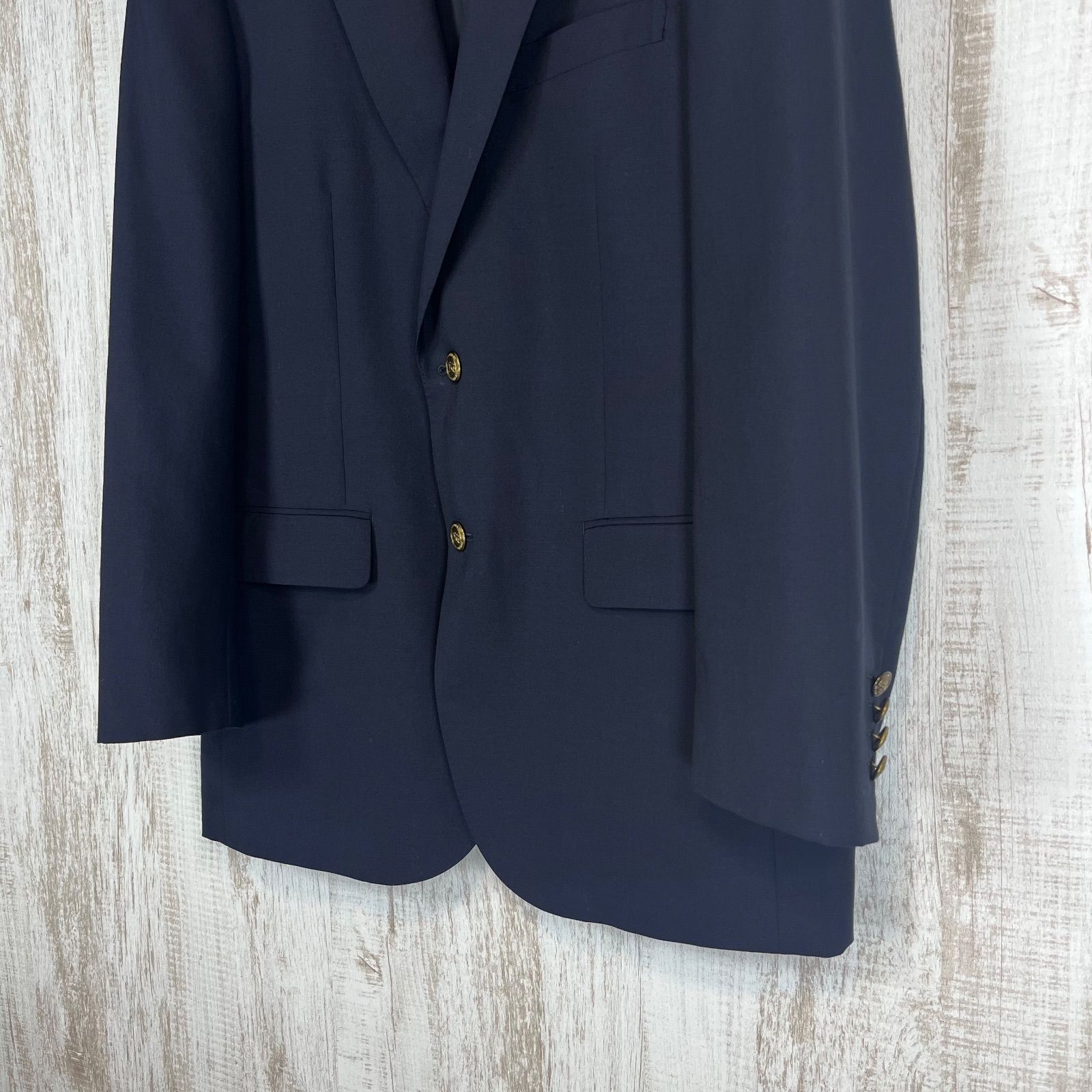 BURBERRY LONDON バーバリーロンドン 金ボタン ウール モヘヤ