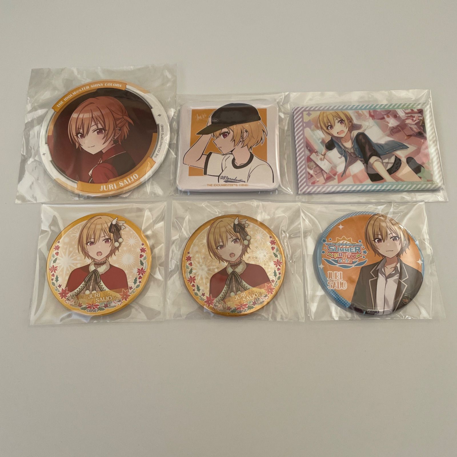 西城樹里 アイドルマスターシャイニーカラーズ 缶バッジ計6点 id:9aq