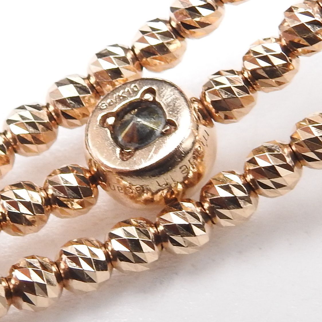 K10 Leda SILMA レダシルマ Ge/K10 ゴールド日本製 3連ブレスレット