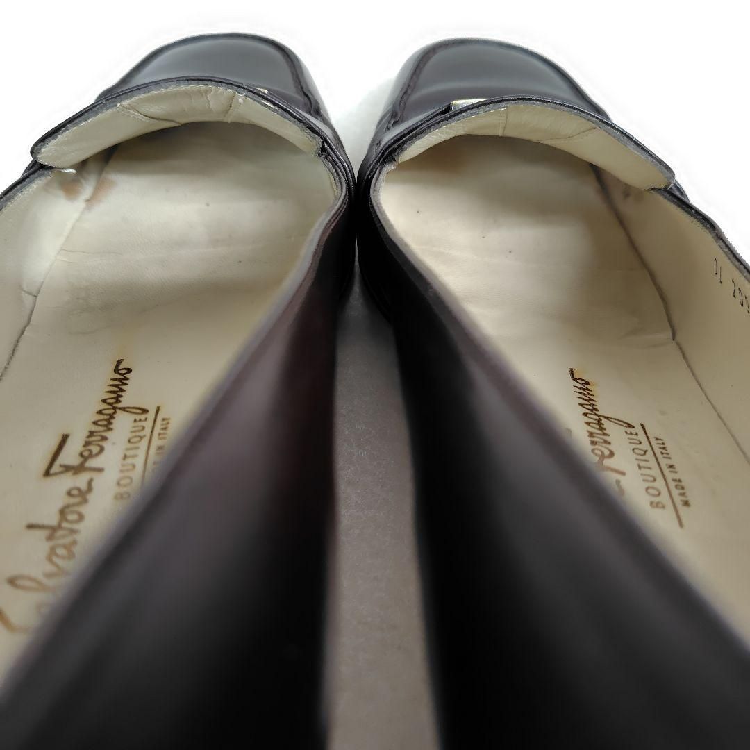 Salvatore Ferragamo フェラガモ パンプス 6D チャンキー ローファー