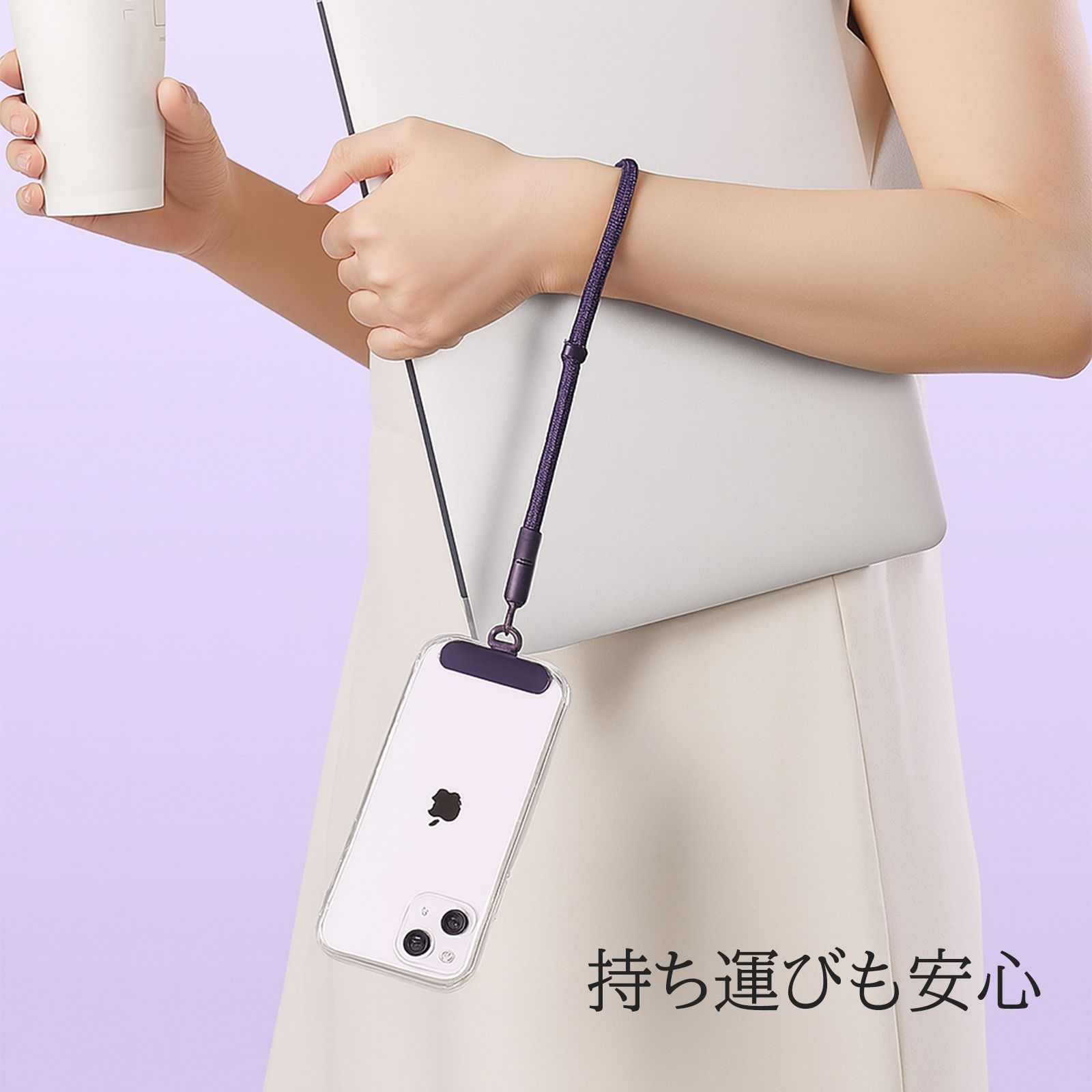 スマホストラップ 2点セット ショルダー ハンド スマホショルダー