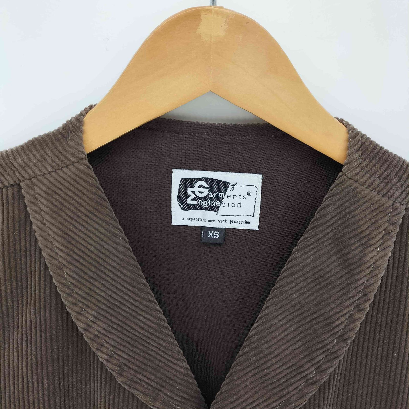 エンジニアードガーメンツ Engineered Garments 旧タグ SHAWL COLLAR 