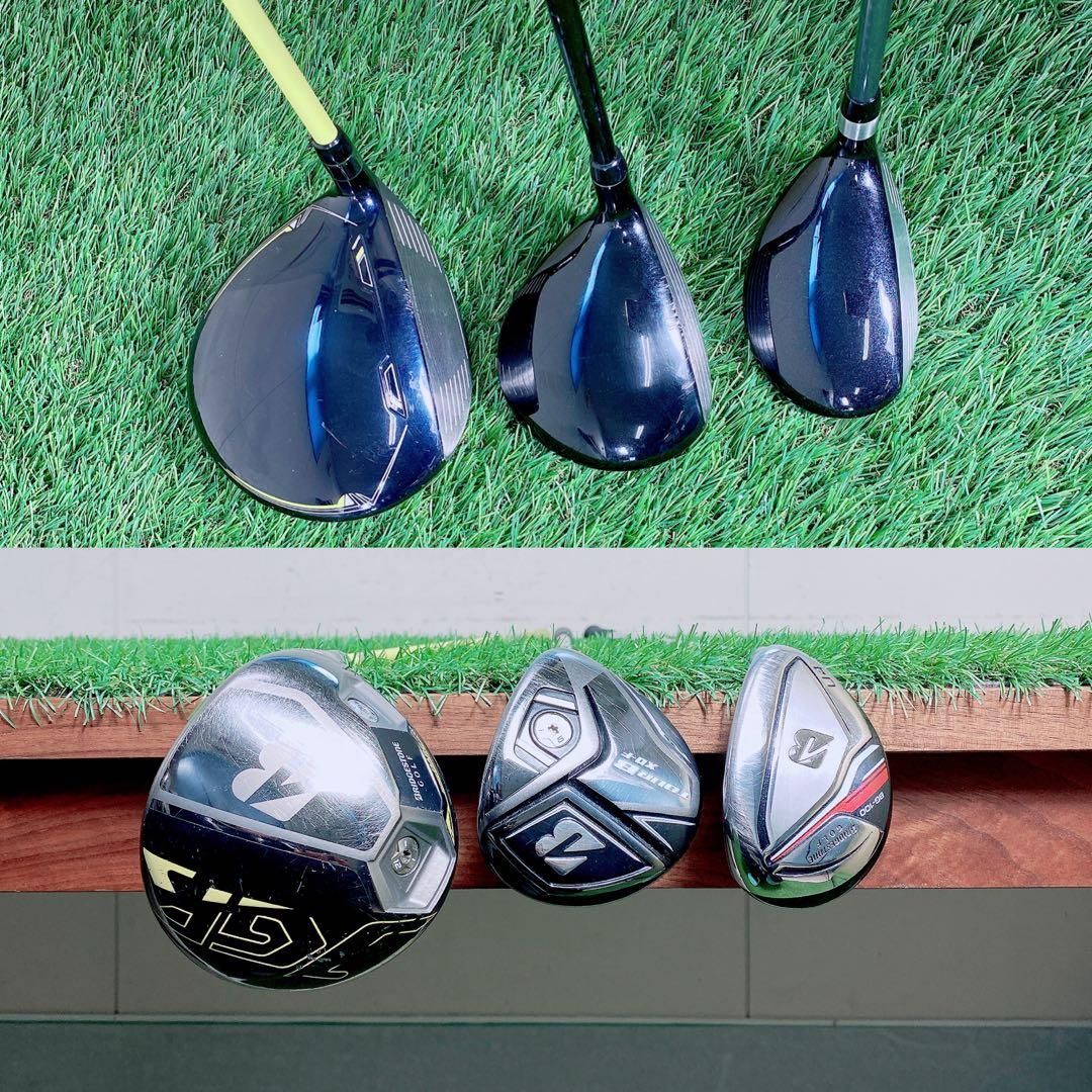 12.ブリジストン　JGR 初心者オススメ　ゴルフクラブ メンズセット　13本 JGR シリーズ クラブセット(13本セット)(クラブセット（単品）)|JGR