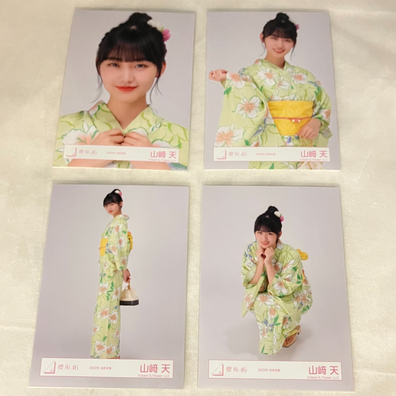 櫻坂46 山﨑天 生写真 コンプ 5セット NLQ148P f115 - メルカリ