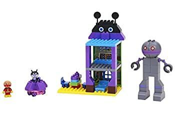  【中古】ブロックラボ アンパンマン おおきなバイキンじょうとだだんだんブロックバケツ 小物・アクセサリー