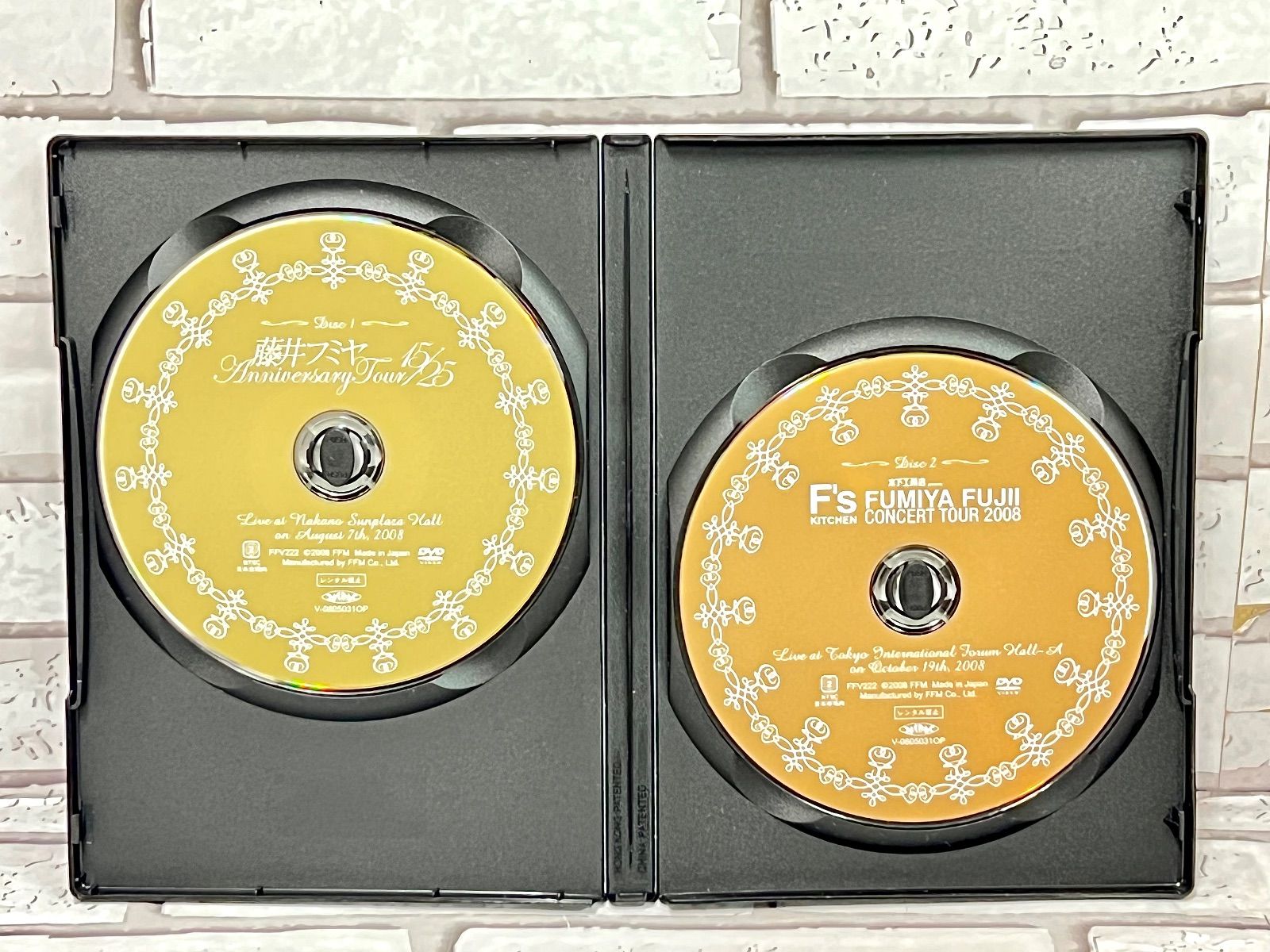 W4-23】△ 藤井フミヤ Anniversary Tour 15/25 F's KITCHEN FUMIYA