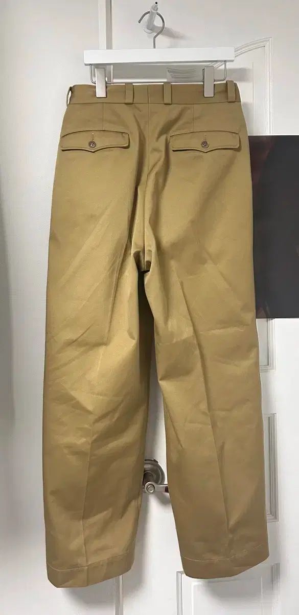 nanamica(ナナミカ) ダブル プリーツ チノパンツ TAN(1)