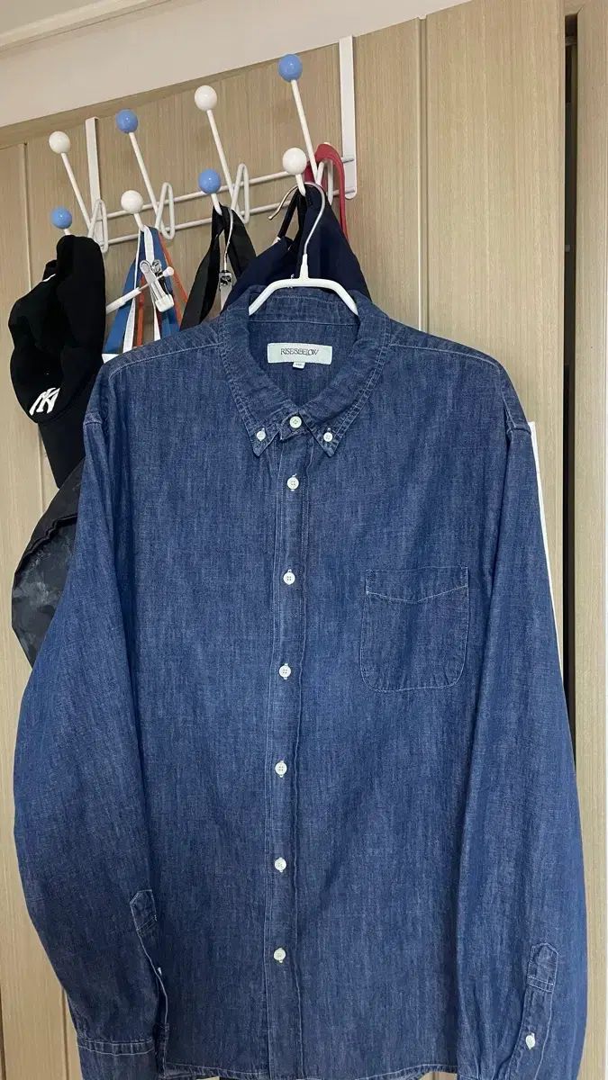 RIIZE アンド ビロウ セール デニム シャツ XXL MONN.:./ビッグデニム