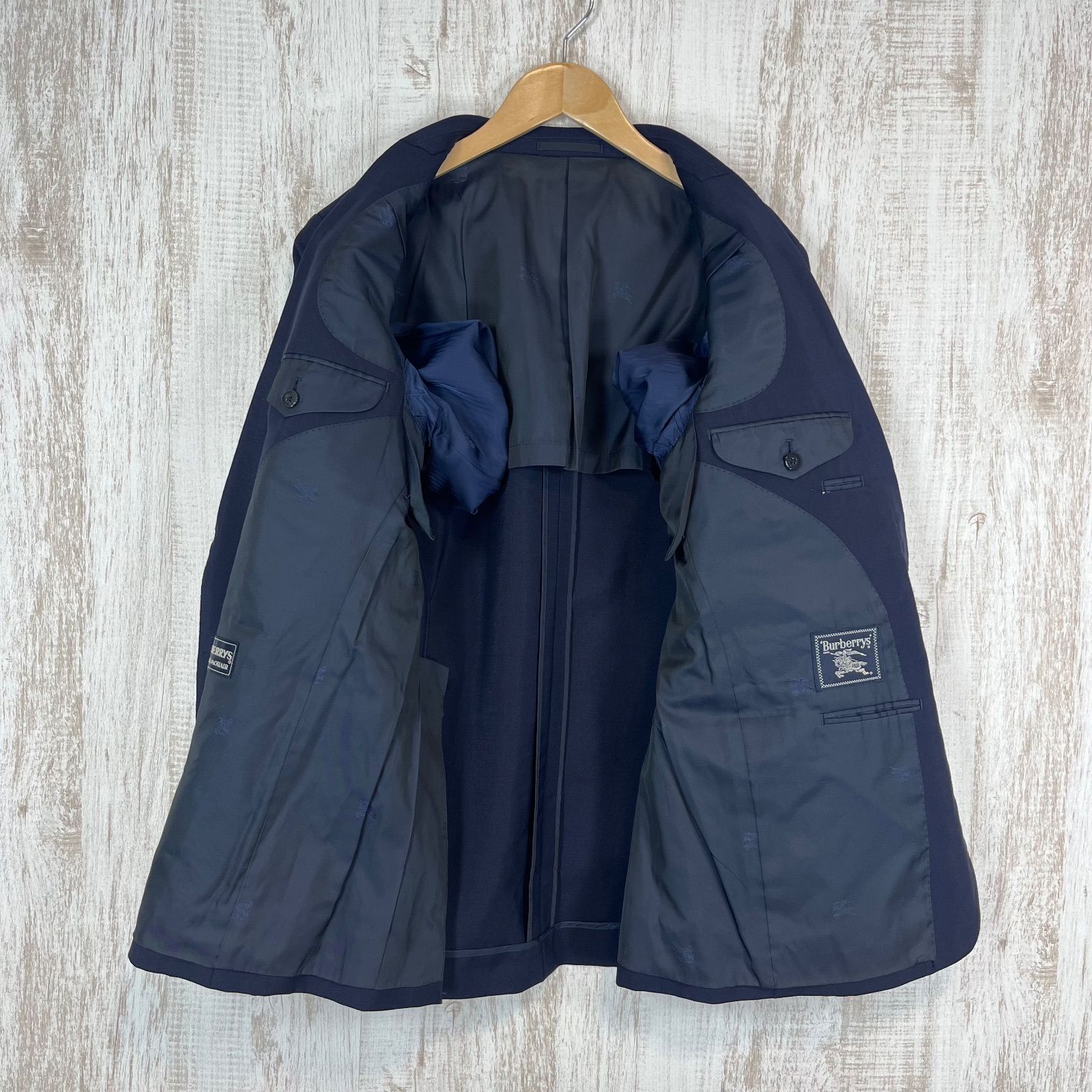 Burberrys バーバリーズ 金ボタン ロゴボタン ウール テーラード