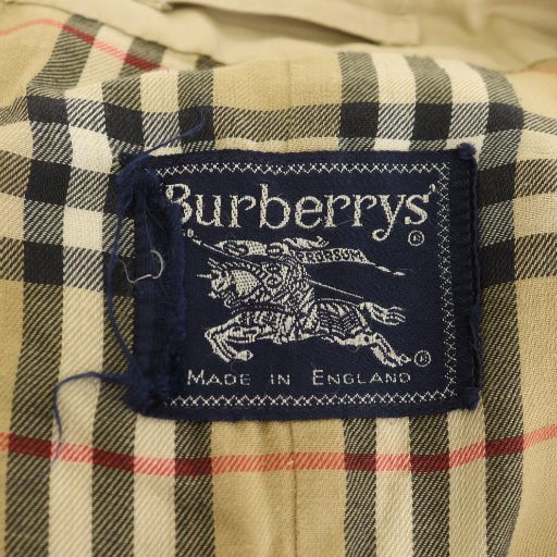 バーバリーズ Burberrys ヴィンテージ 注文 ノバチェック ステンカラー