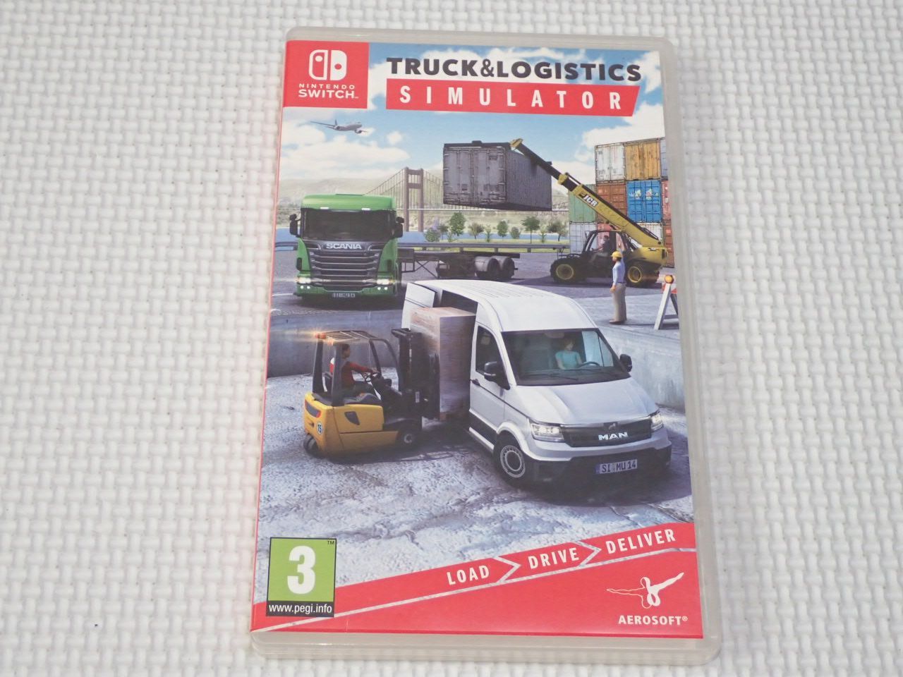 SWITCHTRUCKu0026LOGISTICS SIMULATOR 海外版 EU版 日本語表記あり箱付・ソフト付動作確認済