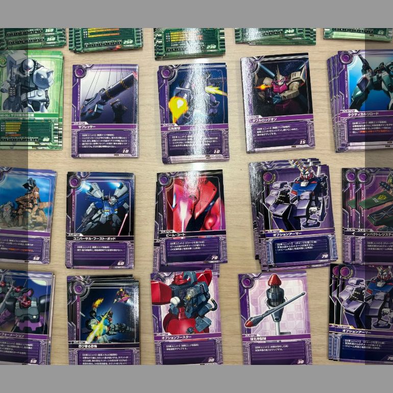 ガンダムカードビルダー 引退品（まとめ売り） メーカー公式通販