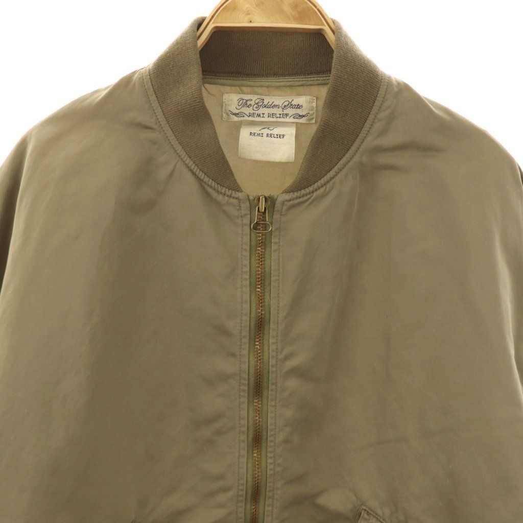 ジャケット・アウター L'Appartement REMI RELIEF Side Zip MA-1 レミレリーフ REMI RELIEF Side Zip MA-1 ボンバージャケット ブルゾン