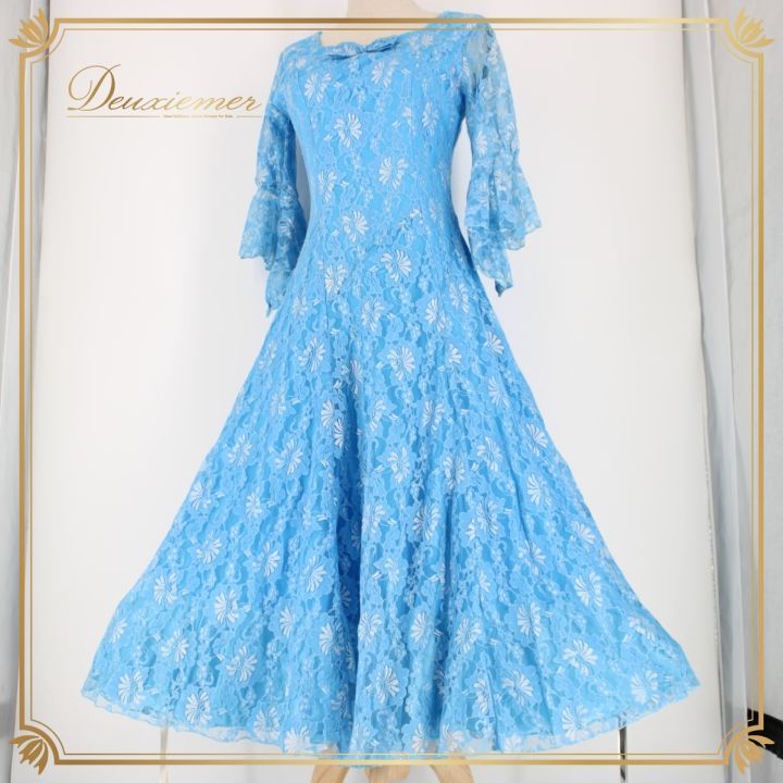 社交ダンス 衣装 スタンダード ドレス ワンピース レッスンウェア