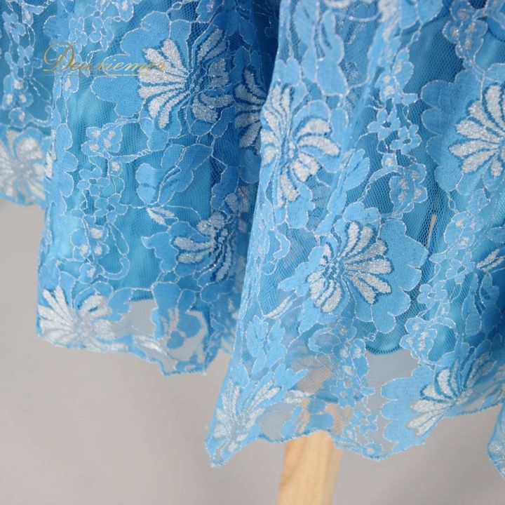 【美品 社交ダンス衣装】ワンピースドレス prima boutique 水色 社交ダンス 衣装 スタンダード ドレス ワンピース レッスンウェア