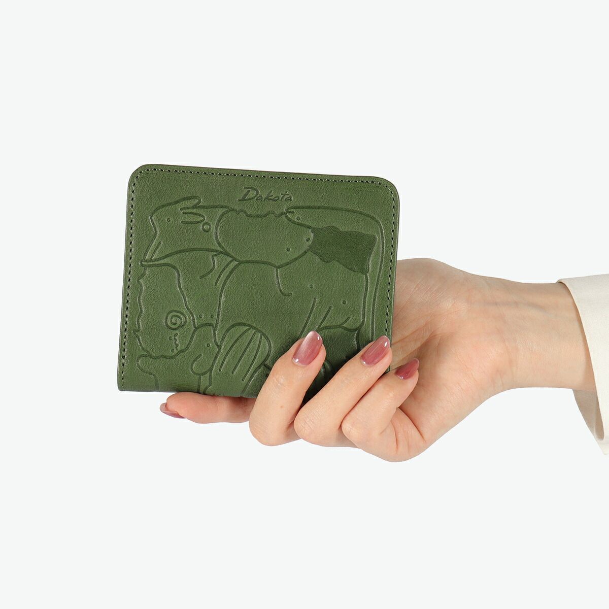 ダコタ dakota 緑財布二つ折り ダコタ Dakota レディース 財布・ポーチ