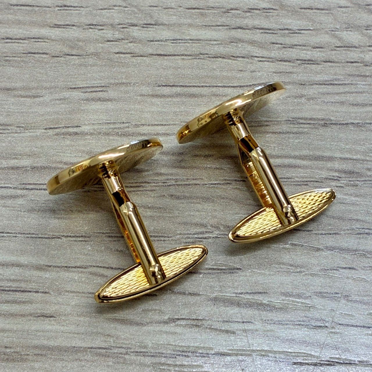 dunhill ダンヒル カフス ゴールド ブルドッグ ゴールドブルドックカフス（カフリンクス・カフスボタン） dunhill