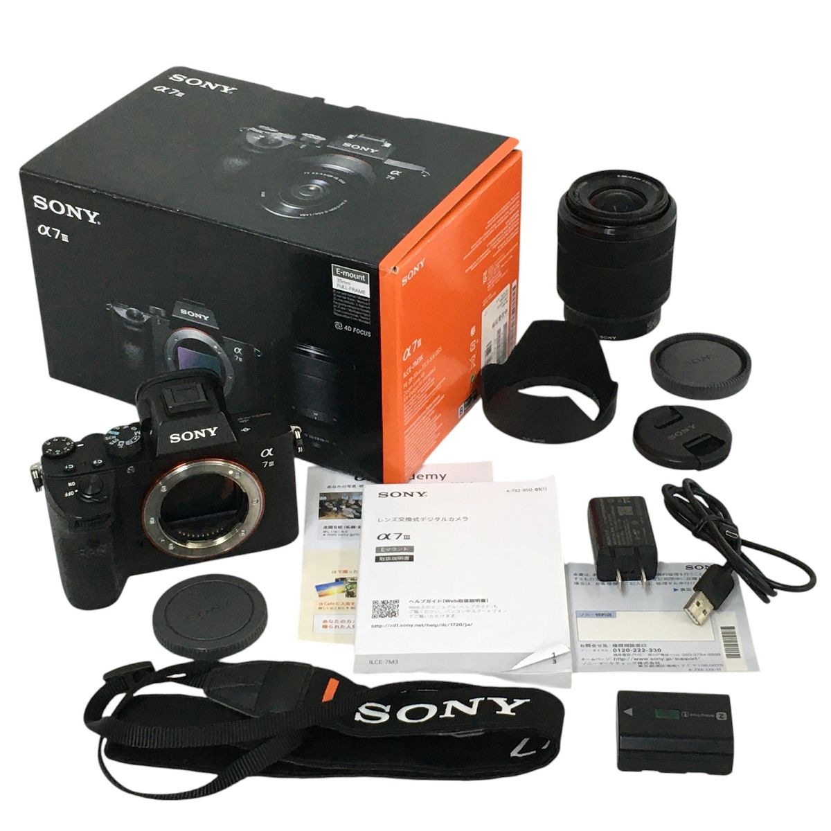 SONY α7III ILCE-7M3 ソニー ミラーレス一眼 カメラ FE F3.5-5.6 28
