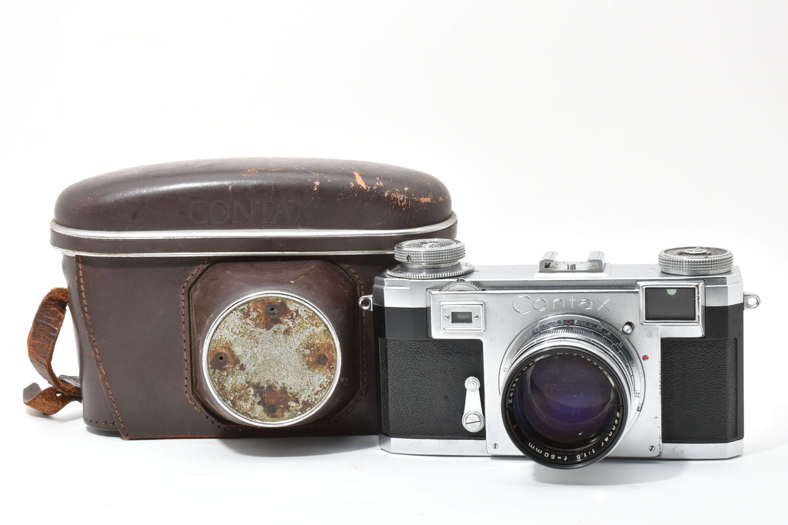 コンタックス CONTAX IIa ＋ Zeiss-Opton Sonnar 50mm 1:1.5 レンジ