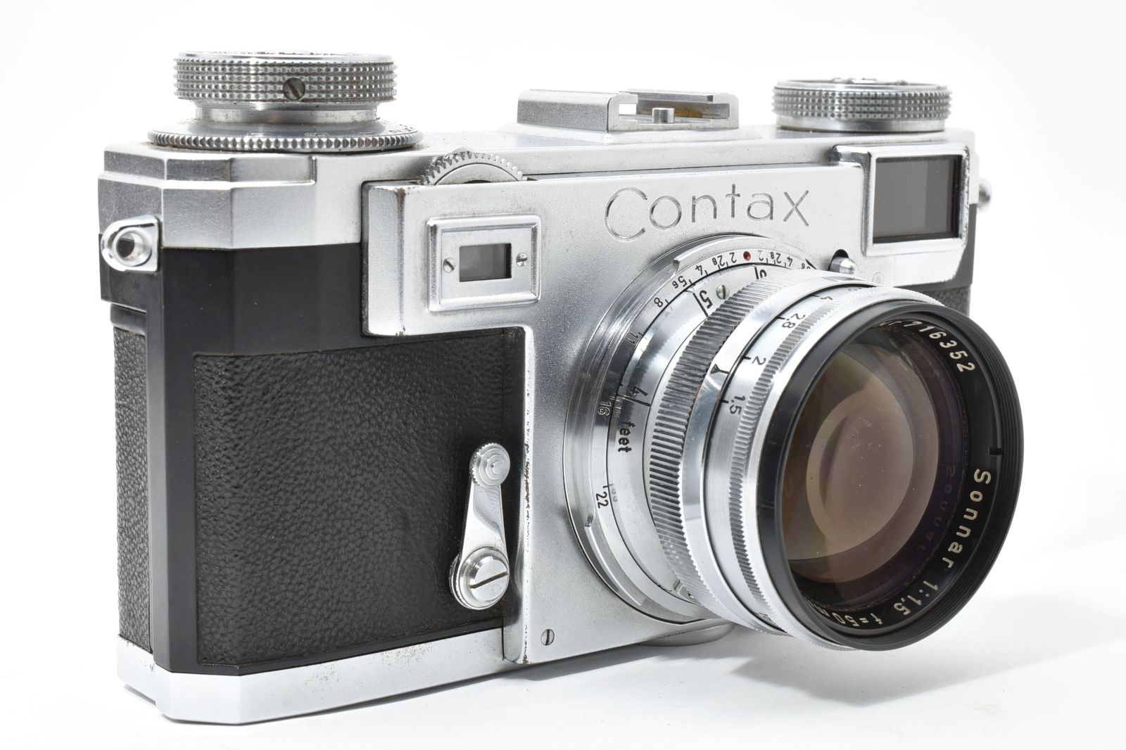 コンタックス CONTAX IIa ＋ Zeiss-Opton Sonnar 50mm 1:1.5 レンジ