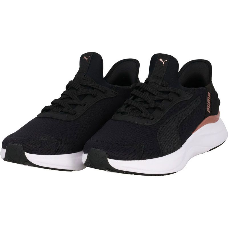  PUMA プーマ SOFTRIDE ハーモニー レース EASE IN ウェルネス シューズＷ 31267102、PUMABlack-RoseGold その他