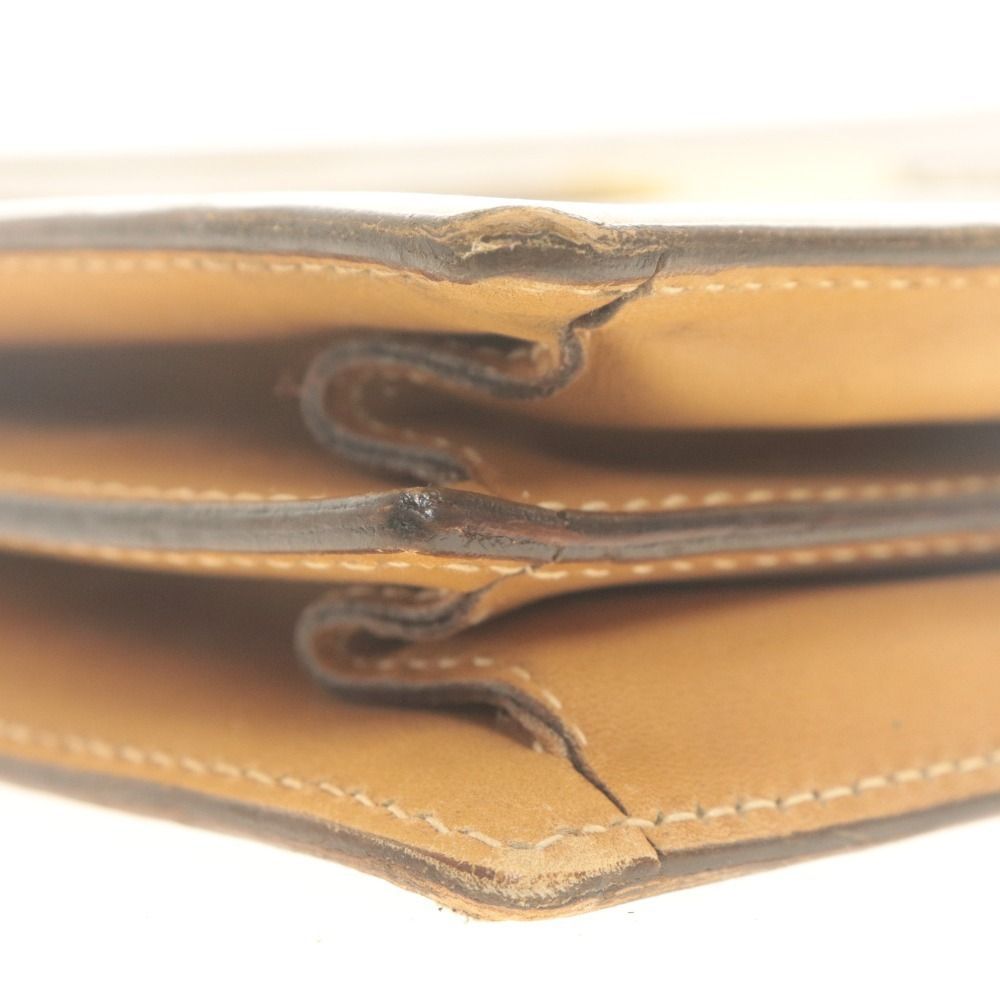 美品 GUCCI オールドグッチ ブラウンレザー ビジネスバッグ ブリーフケース GUCCI（グッチ） オールドグッチ エンブレムロゴ ビジネスバッグ