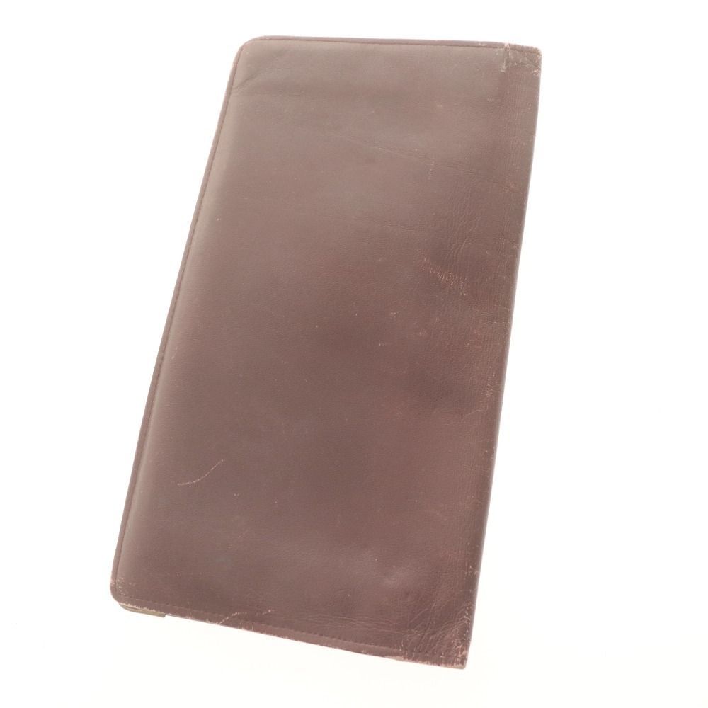 □ Cartier カルティエ 長財布 二つ折り マストライン レザー 革