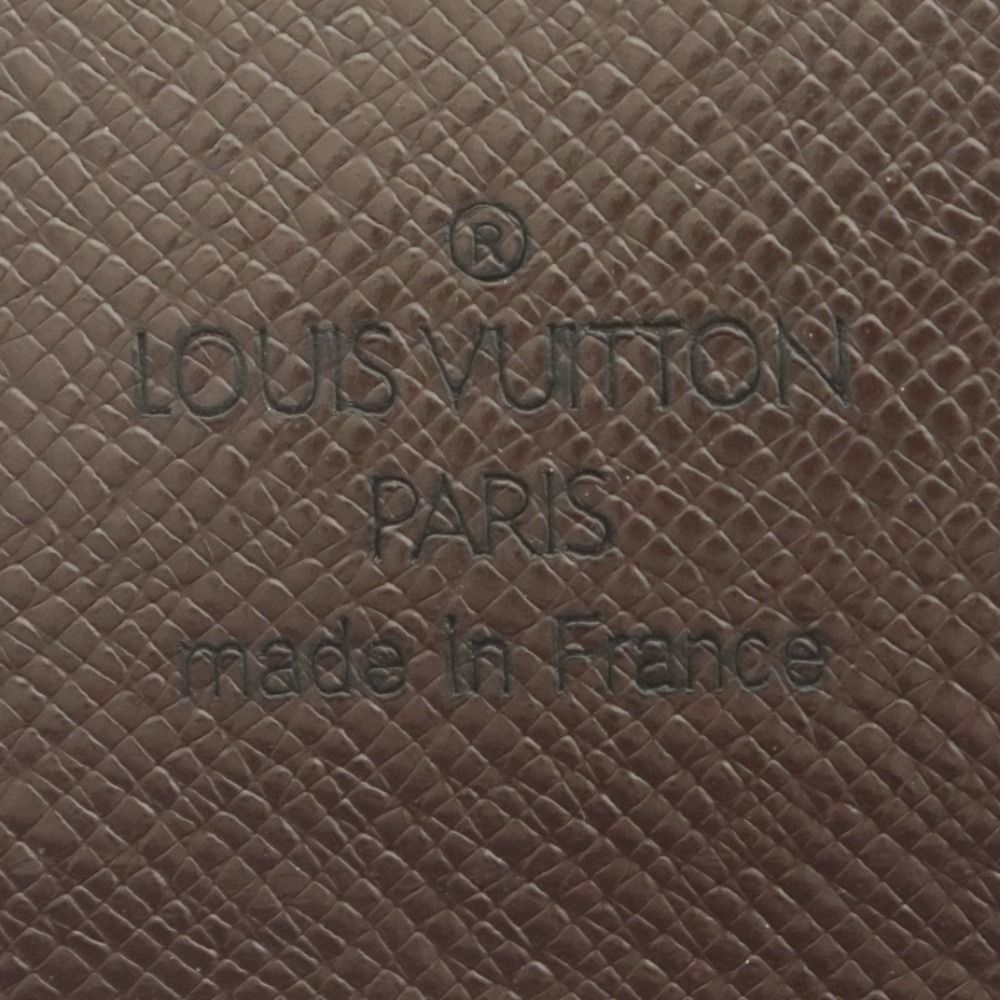 □ LOUIS VUITTON ルイ・ヴィトン 長財布 三つ折り ダミエ