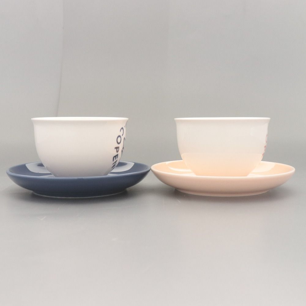 □ ROYAL COPENHAGEN ロイヤルコペンハーゲン カップ&ソーサー 2客/点