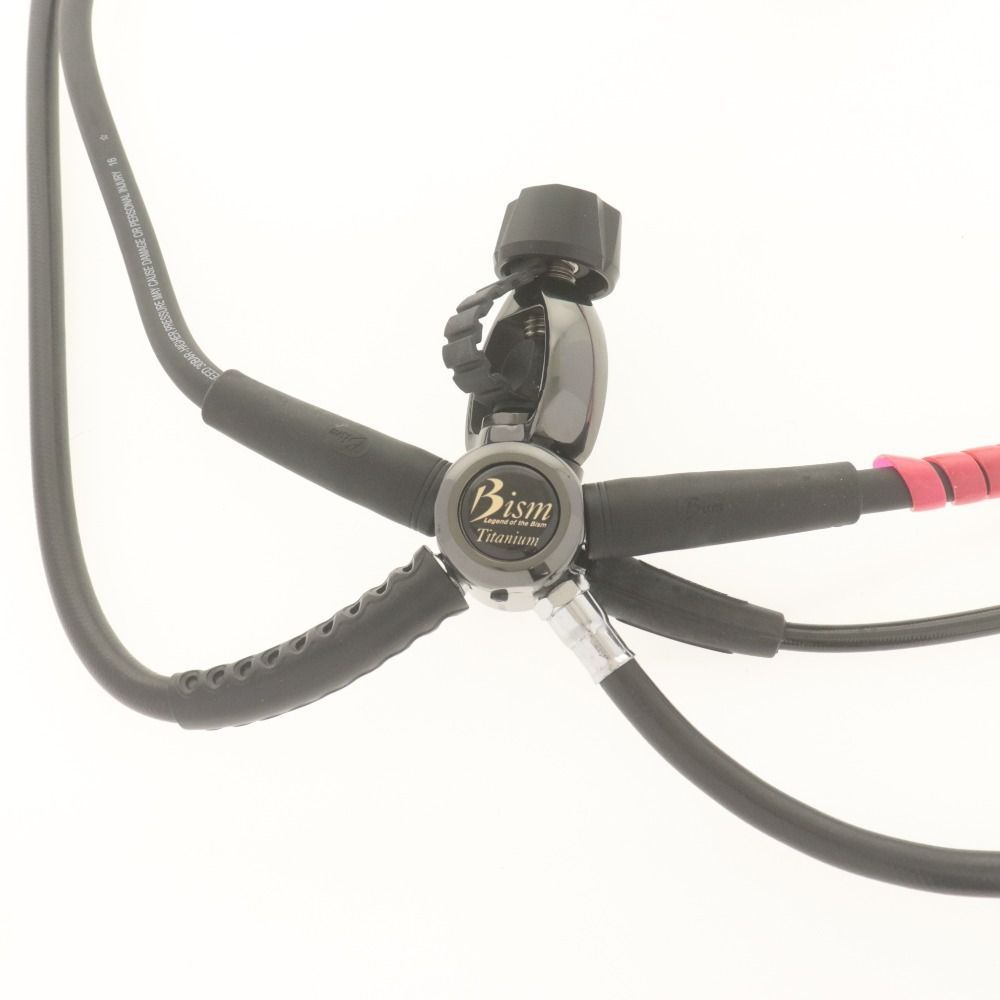 BISM チタン製レギュレーター　オクトパス　ダイビング器材　ビーイズム □ Bism ビーイズム レギュレーター Titanium EX チタニウム チタン