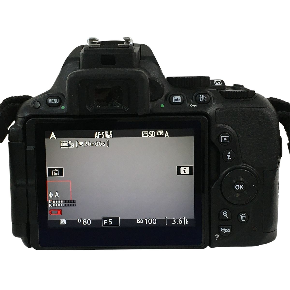 Nikon D5500 デジタル一眼レフカメラ AF-S DX NIKKOR 18-55mm レンズ