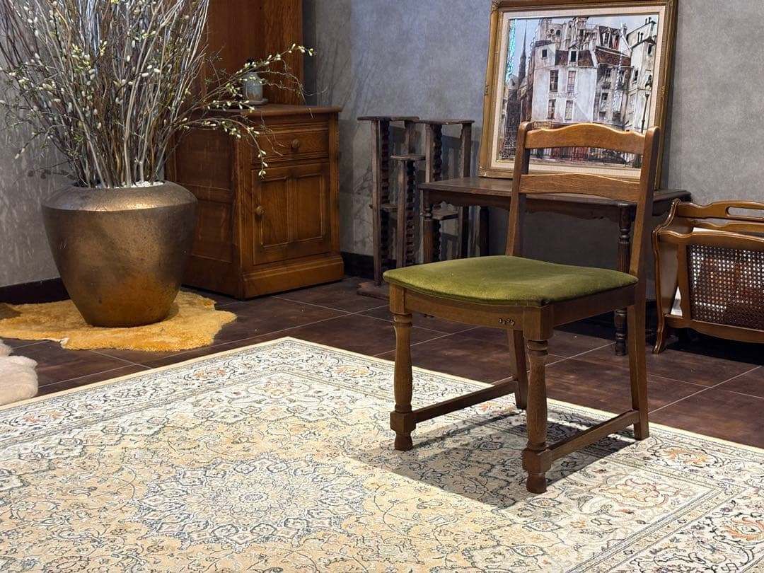 アウトレット 浜本工芸 ダイニングチェア リビングチェア ファブリック