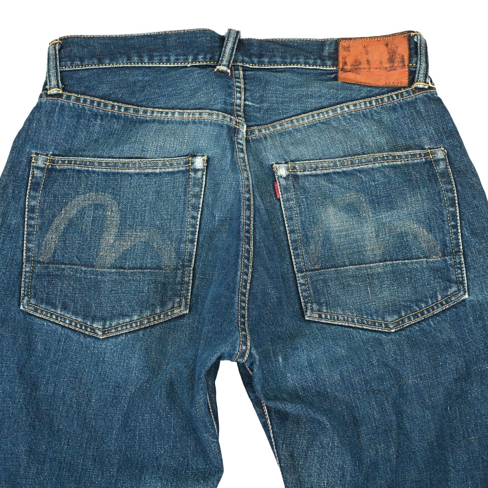 EVISU エヴィス ジーンズ 2001 セルビッチ 虎耳 W32 - メルカリ