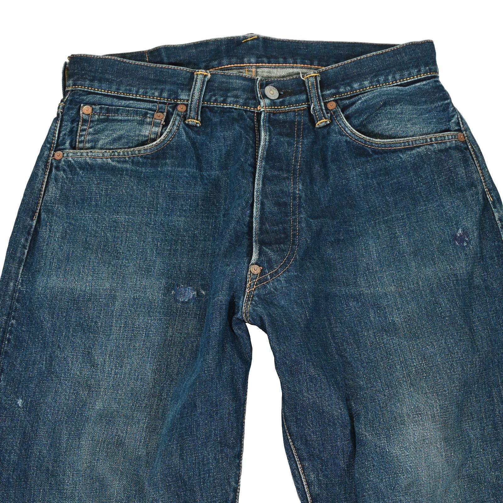 EVISU エヴィス ジーンズ 2001 セルビッチ 虎耳 W32 - メルカリ