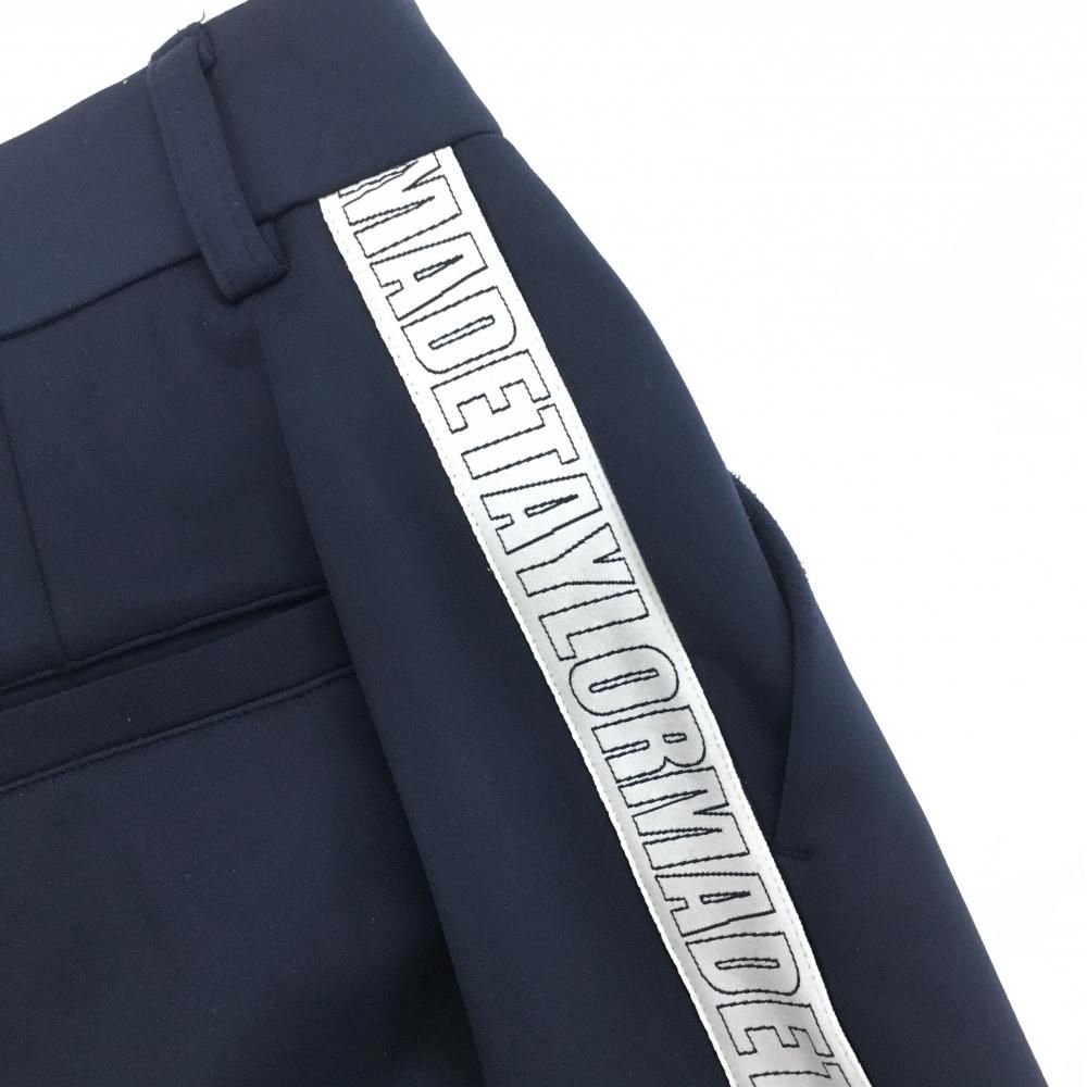 美品】テーラーメイド パンツ ネイビー 裏起毛 ストレッチ メンズ 79