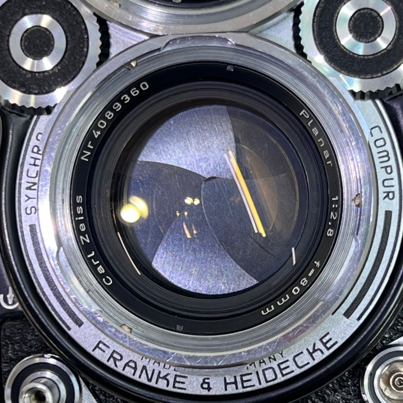 【希少】Rolleiflex Planar 80mm F2.8　レンズ ROLLEI ZEISS PLANAR 80MM F2.8 PQS HFT LENS 64002 - BRAND NEW