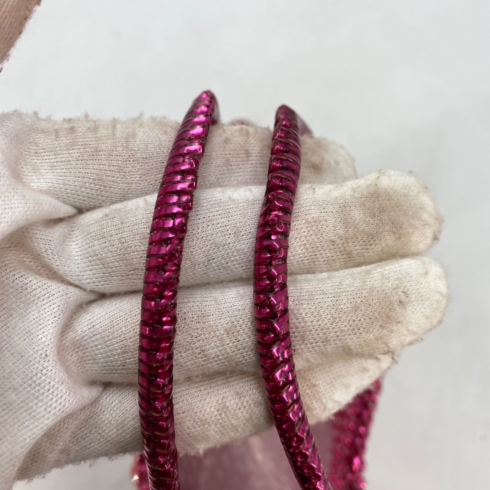 アンテプリマ ハンドトートバッグ ワイヤー 最も安い ピンク フラワー