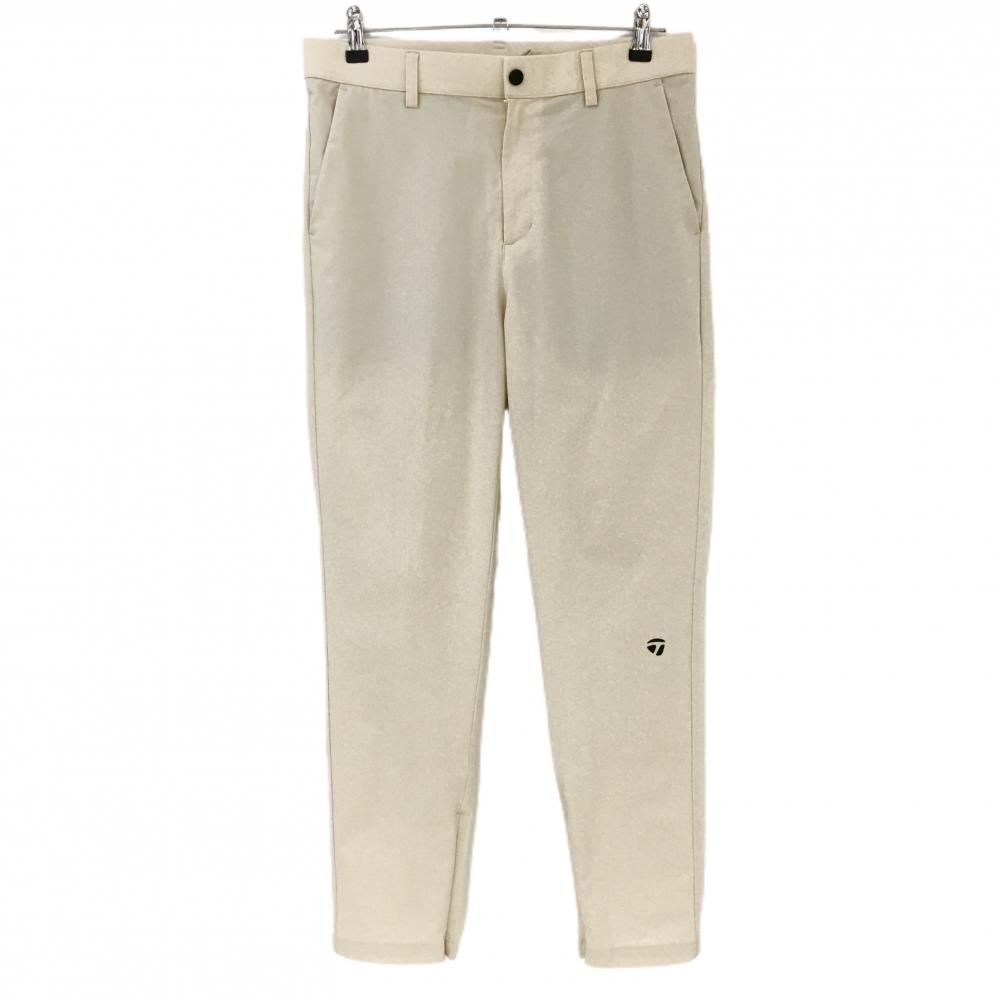 超美品】テーラーメイド パンツ ベージュ メッシュ調生地 ストレッチ