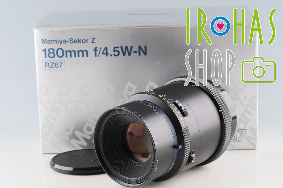 レンズ(単焦点) MAMIYA-SEKOR Z f=180mm 1:4.5W-N Mamiya-Sekor Z 180mm F/4.5 W-N Lens With Box #62148L7 - メルカリ