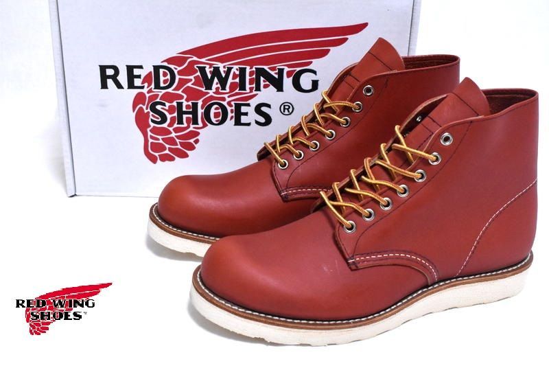 犬タグ復刻】新品 レッドウイング 8166 2019年 6インチ プレーントゥ