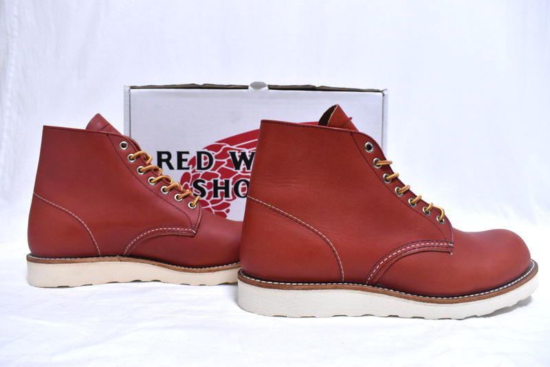 犬タグ復刻】新品 レッドウイング 8166 2019年 6インチ プレーントゥ