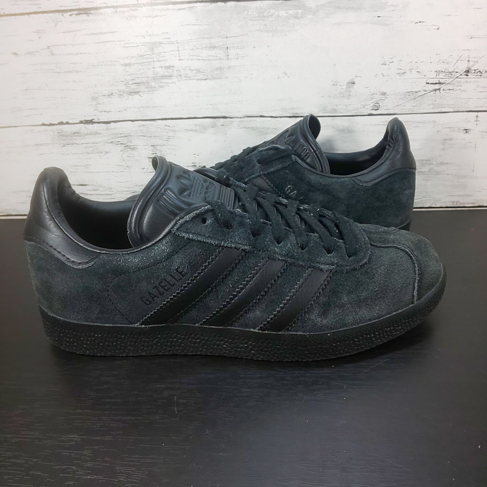 adidas GAZELLE アディダス ガゼル ブラック 黒 22.5cm レディース 